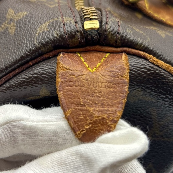 Louis Vuitton speedy 25 vintage Sp 1929 all tabs intact looks at photos - Picture 15 of 16